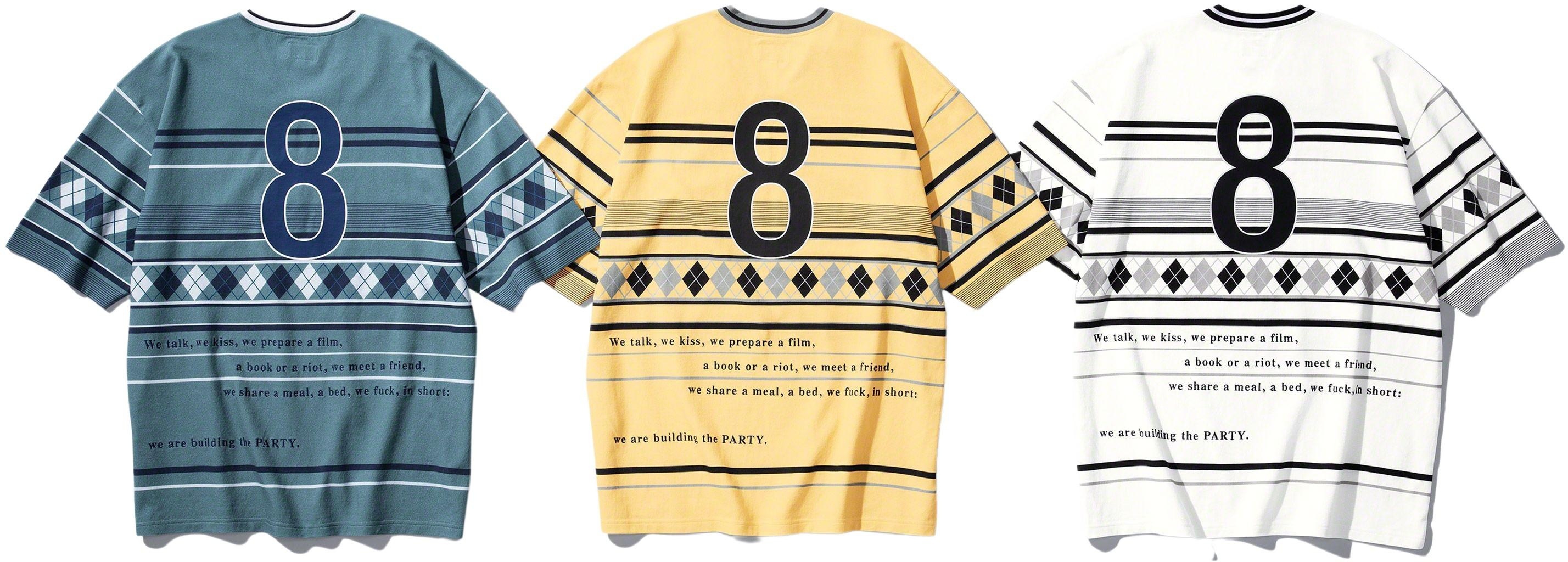 Supreme/Bernadette Corporation Pique Soccer Top view 8